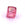 Grossiste en Perle de Murano cube rubis et argent 6x6mm (1)