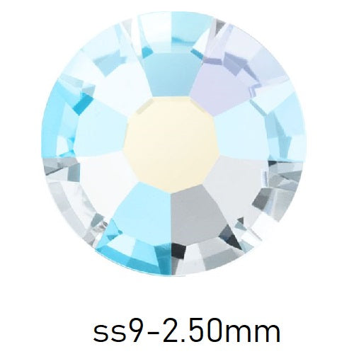 Strass à coller Preciosa Crystal AB ss9-2.50mm (80)