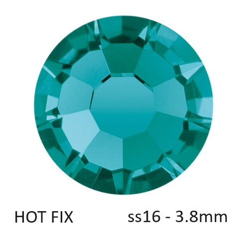 Strass Hotfix Preciosa Blue Zircon- ss16-3.8mm (60)