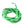 Vente au détail Cordon de soie naturelle teinture main vert printemps 2mm (1m)