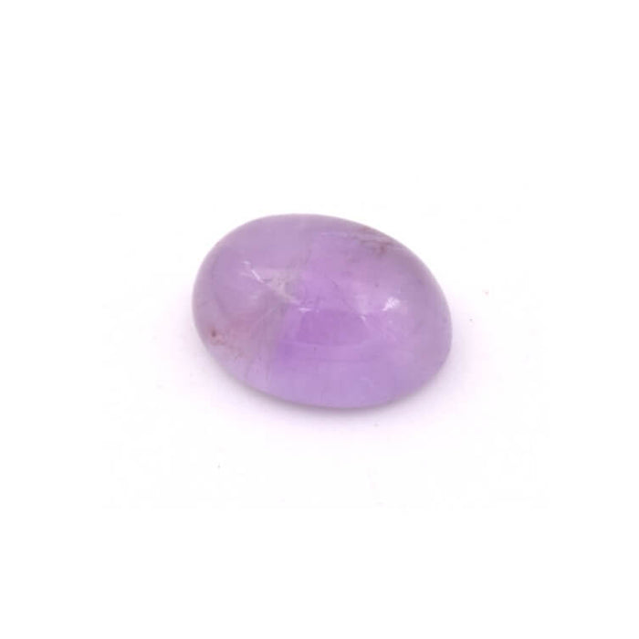 Cabochon ovale en Améthyste naturelle 8x6mm (1)