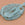 Vente au détail Heishi perle rondelle Aquamarine 5x2-3mm - Trou: 0.5mm (1 Fil-32cm)