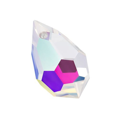 Achat Goutte Briolette 681 Preciosa Crystal AB 00030 200 AB - 6x10mm (2)