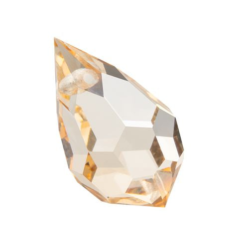 Goutte Briolette 681 Preciosa Crystal Honey 00030 235 Hon - jaune 6x10mm (2)