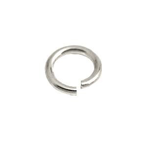 Anneaux ouverts plaqué argent 925 - 3x0.6mm (20)