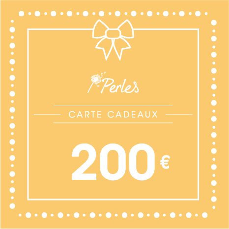 Cartes Cadeaux i-Perles 200 euros