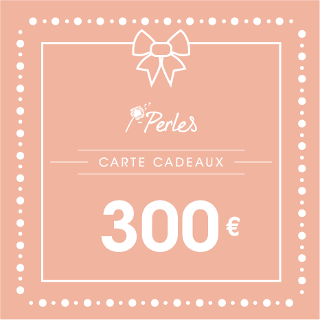 Cartes Cadeaux i-Perles 300 euros