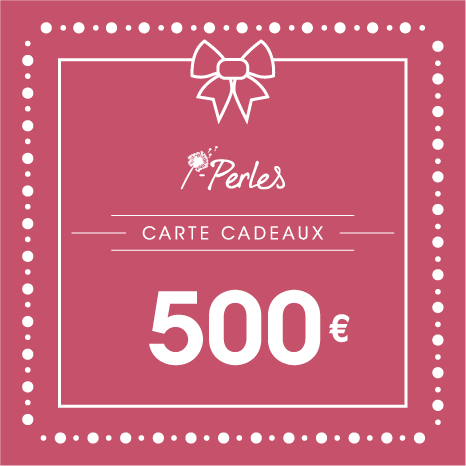 Cartes Cadeaux i-Perles 500 euros