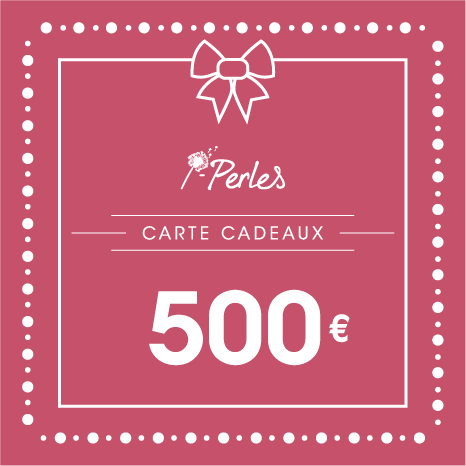 Achat Cartes Cadeaux i-Perles 500 euros