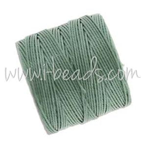 Fil nylon S-lon tressé vert céleri 0.5mm 70m (1)