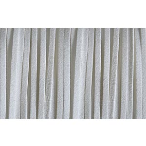 Fil daim microfibre blanc (1m)