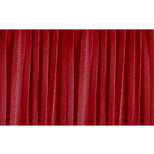 Fil daim microfibre rouge (1m)