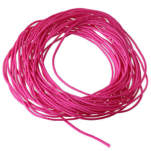 Cordon satin fuchsia 0.7mm, 5m (1)