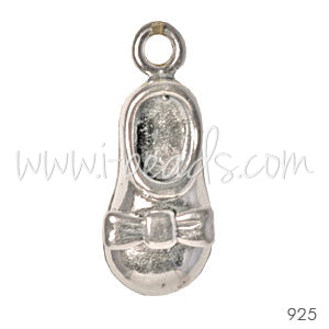 Pendentif chaussure en argent 925 17x7mm (1)