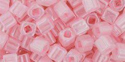 cc145 - perles Toho cube 4mm ceylon innocent pink (10g)