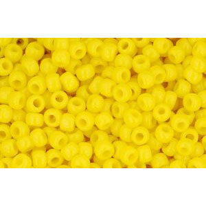 Achat cc42b - perles de rocaille Toho 11/0 opaque sunshine jaune(10g)