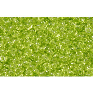 Achat cc4 - perles de rocaille Toho 11/0 transparent lime green (10g)