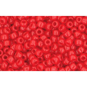 Achat cc45a - perles de rocaille Toho 11/0 opaque cherry (10g)