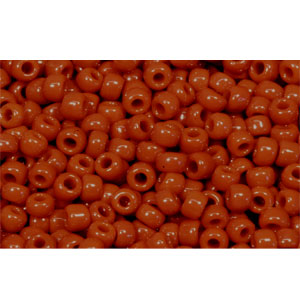 Achat cc46l - perles de rocaille Toho 11/0 opaque terra cotta (10g)