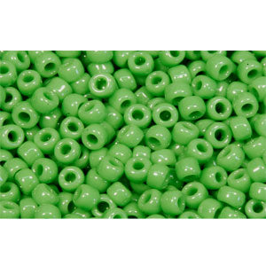cc47 - perles de rocaille Toho 11/0 opaque mint green (10g)