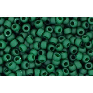 Achat cc47hf - perles de rocaille Toho 11/0 opaque frosted pine green (10g)