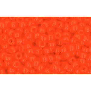 cc50 - perles de rocaille Toho 11/0 opaque sunset orange (10g)