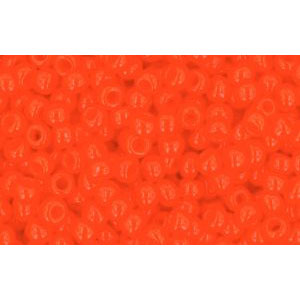 Achat cc50 - perles de rocaille Toho 11/0 opaque sunset orange (10g)