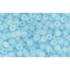 Achat cc143f - perles de rocaille Toho 11/0 ceylon frosted aqua (10g)