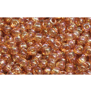 Achat cc162c - perles de rocaille Toho 11/0 transparent rainbow topaz (10g)