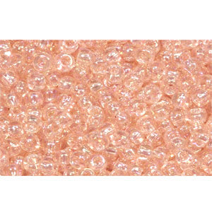 cc169 - perles de rocaille Toho 11/0 trans-rainbow rosaline (10g)