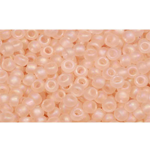 Achat cc169f - perles de rocaille Toho 11/0 trans-rainbow frosted rosaline (10g)