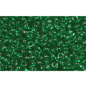 Achat cc7b - perles de rocaille Toho 11/0 transparent grass green (10g)