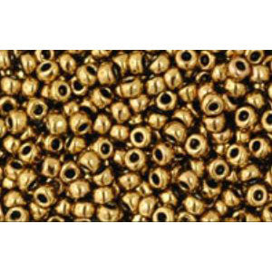 cc223 - perles de rocaille Toho 11/0 antique bronze (10g)