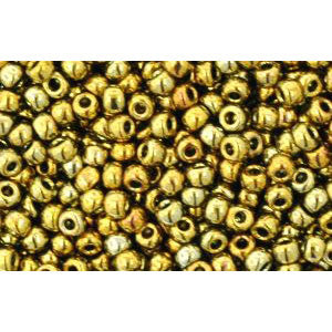 cc513 - perles de rocaille Toho 11/0 galvanized carnival (10g)