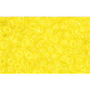 Achat cc12 - perles de rocaille Toho 11/0 transparent lemon (10g)