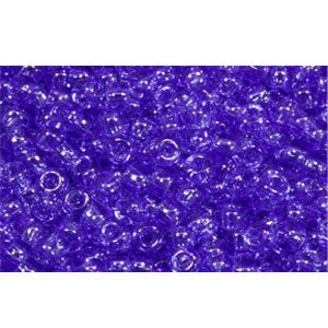 cc942 - perles de rocaille Toho 11/0 transparent sapphire (10g)