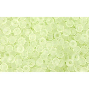 Achat cc15f - perles de rocaille Toho 11/0 transparent frosted citrus spritz (10g)