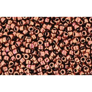 Achat cc222 - perles de rocaille Toho 15/0 dark bronze (5g)