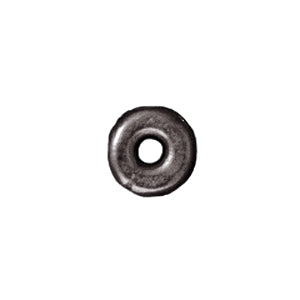 Achat Perle heishi métal plaqué gunmétal vieilli 6mm (20)