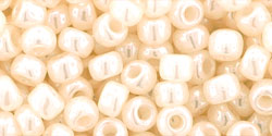 Achat cc147 - perles de rocaille 6/0 ceylon light ivory (10g)