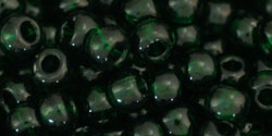 cc939 - perles de rocaille Toho 6/0 transparent green emerald (10g)