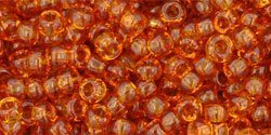 cc2c - perles de rocaille Toho 8/0 transparent topaz (10g)