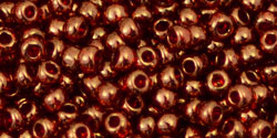 Achat cc329 - perles de rocaille Toho 8/0 gold lustered african sunset (10g)