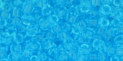 Achat cc3 - perles de rocaille Toho 8/0 transparent aquamarine (10g)