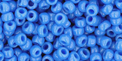 cc43d - perles de rocaille Toho 8/0 opaque cornflower (10g)