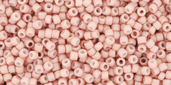 cc764 - perles de rocaille Toho 15/0 opaque-pastel-frosted shrimp(5g)