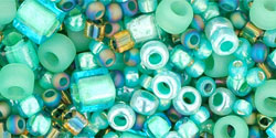 Mix de perles Toho take-seafoam/green (10g)