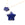 Vente au détail Pendentif étoile à Facettes Sculptée en Lapis Lazuli 14mm - Trou: 0.7mm (1)