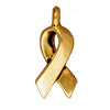 Pendentif solidarite métal doré or fin vieilli 17mm (1)