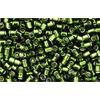 cc37 - perles toho treasure 11/0 silver lined olivine (5g)